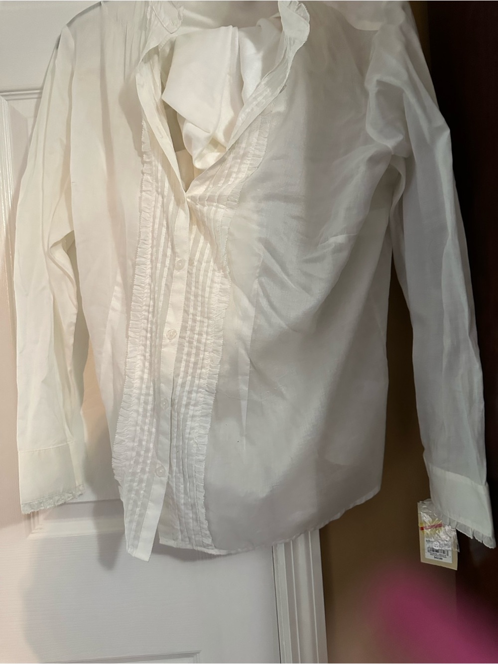Kohl's White Men's Pintuck Dress Shirt